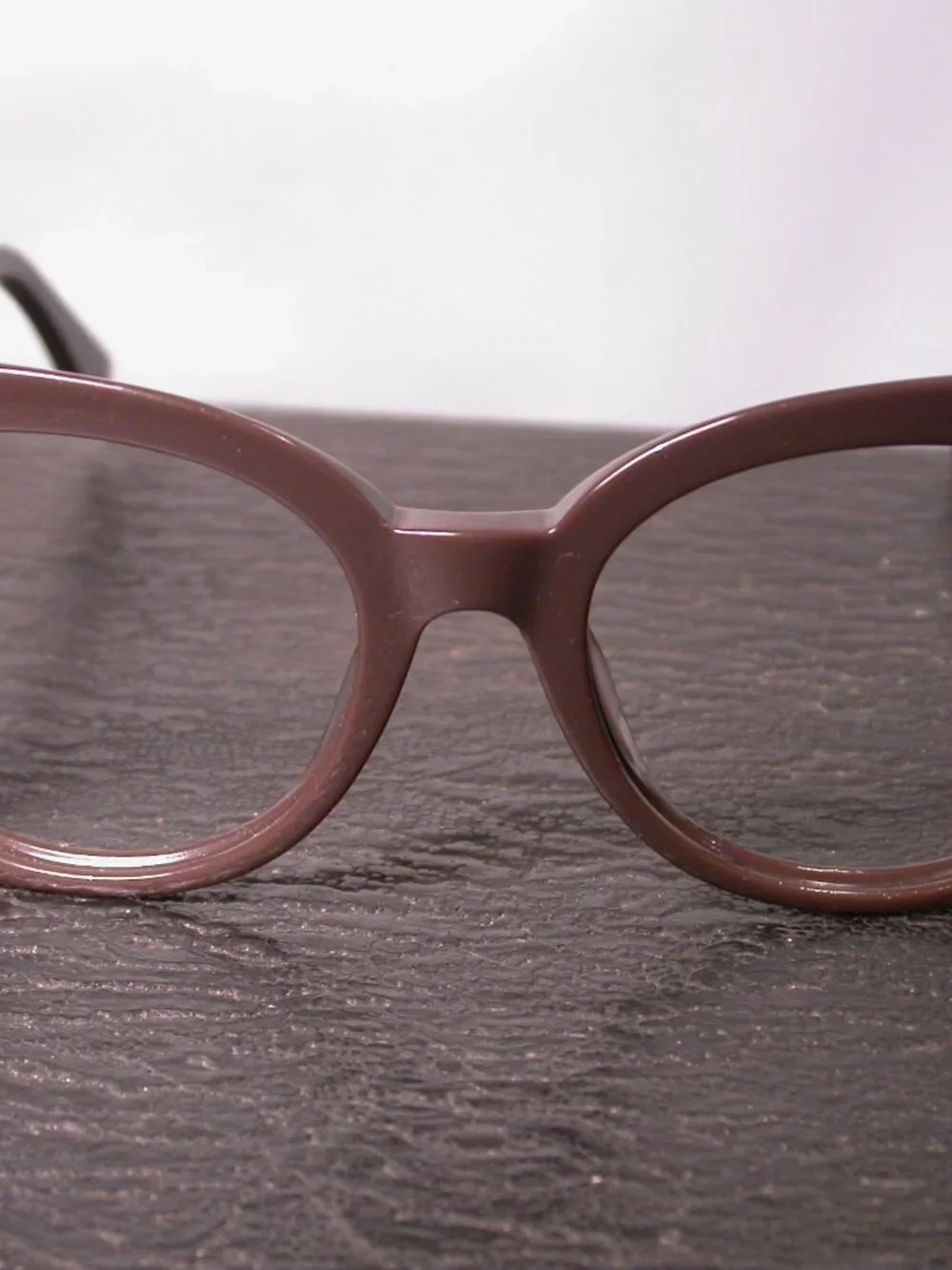 Fendi Peekaboo Brown and Gold Designer Eyeglasses Made in Italy